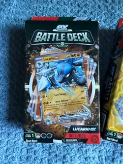 Pokemon Tapu Koko/Lucario ex Battle Deck Set of 2 Factory Sealed-NIB - Image 3