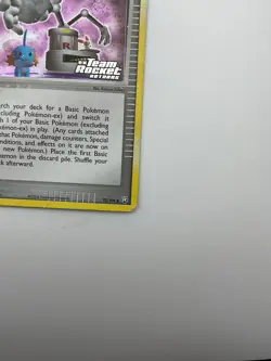 Pokemon TCG - Swoop! Teleporter 92/109 Team Rocket Returns Reverse Foil Stamped - Image 3