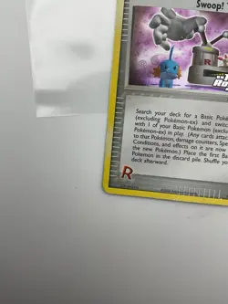 Pokemon TCG - Swoop! Teleporter 92/109 Team Rocket Returns Reverse Foil Stamped - Image 4