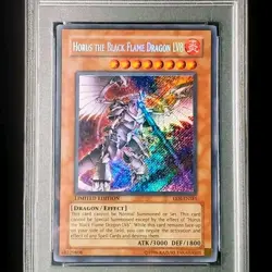 PSA 10 Horus the Black Flame Dragon- LV8 EEN-ENSE1 Limited Edition SR Yu-Gi-Oh - Image 3