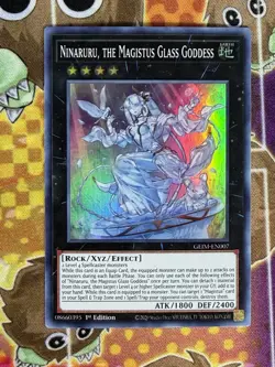 Yugioh Ninaruru, The Magistus Glass Goddess GEIM-EN007 Single - Image 1