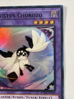 Yugioh Magistus Chorozo SUDA-EN100 Super Rare 1st Edition NM - Image 3