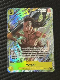 One Piece Wyper (Full Art) - Premium Booster -The Best- (PRB-01) NM Foil - Image 1