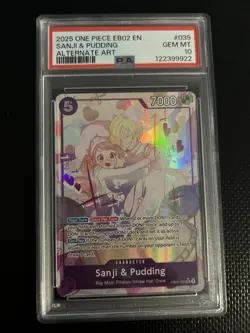 Sanji & Puddin (Alternate Art)EB02-035 Extra Booster: Anime 25th Collection Foil - Image 1