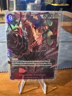 One Piece Charlotte Katakuri A Fist of Divine Speed OP11-067 SR - Image 1
