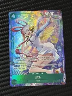 One Piece Excellent Uta (Alternate Art) OP13-023 Carrying On His Will Foil - Image 1