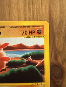 Pokemon TCG - Dugtrio Skyridge Card 52/144 MINT CONDITION! - Image 2