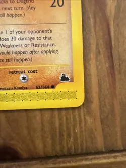 Pokemon TCG - Dugtrio Skyridge Card 52/144 MINT CONDITION! - Image 5