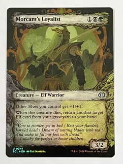 Morcant's Loyalist (Showcase) Lorwyn Eclipsed Foil MTG NM - Image 1