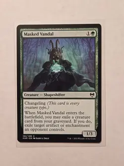 Masked Vandal - Kaldheim - LP - Common - Creature - Image 1