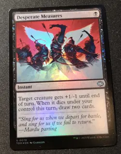 Desperate Measures - Foil - TDM - MTG - EN - NM - 0078 - Image 1