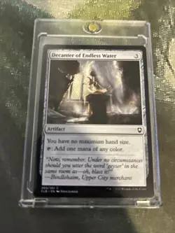 MTG Decanter of Endless Water - CL: Battle for Baldur's Gate (CLB) #309 MTG - Image 3