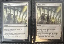 Mana Tithe Time Spiral Remastered Regular Pair Of Two (2) Mtg - Image 1