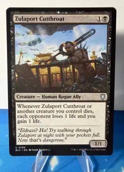 Zulaport Cutthroat U Commander: Bloomburrow 190 NM - Image 1