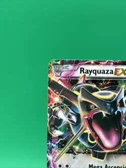 Rayquaza EX (Shiny) XY69 Holo XY Promos Pokemon Card MP - Image 2