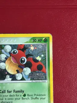 Pokemon EX Team Rocket Returns Ledyba 64/109 Reverse Holo - STAMPED (MP/HP) - Image 3