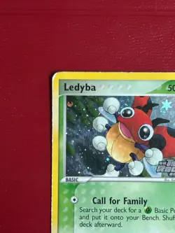 Pokemon EX Team Rocket Returns Ledyba 64/109 Reverse Holo - STAMPED (MP/HP) - Image 4