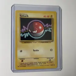 Pokemon TCG Voltorb Base Set 67/102 Unlimited Common NM-Mint - Image 1