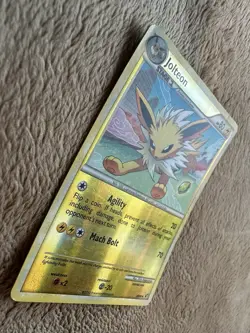 2010 Pokemon TCG HeartGold SoulSilver Undaunted Jolteon Reverse Holo 28/90 LP/MP - Image 4