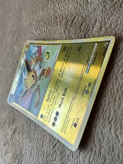 2010 Pokemon TCG HeartGold SoulSilver Undaunted Jolteon Reverse Holo 28/90 LP/MP - Image 5