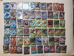 60 Cards Pokemon Ultra Rare V Card Lot Mixed 60 total Cards NM - Image 1