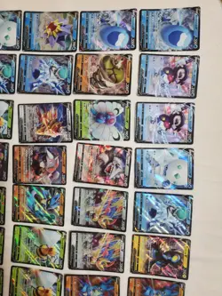 60 Cards Pokemon Ultra Rare V Card Lot Mixed 60 total Cards NM - Image 2