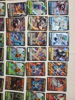 60 Cards Pokemon Ultra Rare V Card Lot Mixed 60 total Cards NM - Image 3