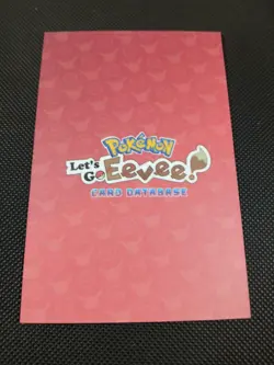 Pokemon Let's Go Eevee Database Set Peru Flareon Circle Cracked Ice US Seller - Image 2