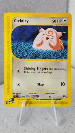 Clefairy 101/165 Expedition e reader Pokemon TCG WOTC - Image 1