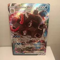 Blastoise VMAX SWSH103 Pokemon TCG Sword & Shield Black Star Promo Full Art NM - Image 1