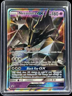 Necrozma GX SM58 Black Star Promo Holo Sun & Moon 2017 Pokemon TCG Near Mint Nm - Image 1