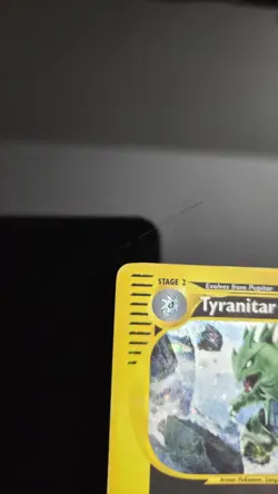 POKEMON TYRANITAR 029/165 EXPEDITION BASE SET REVERSE HOLO RARE STAGE 2 120HP - Image 3