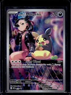 2023-25 Pokemon SV Black Star Promos SVP EN Marnie's Morpeko #206 - Image 1