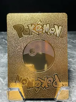 Pikachu V 012/015 Gold Display Card Pokemon TCG - Image 2