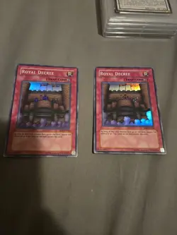 Yu-Gi-Oh! TCG Royal Decree DB2-EN106 Super Rare Unlimited Edition LP - Image 1