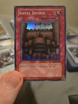 Yu-Gi-Oh! TCG Royal Decree DB2-EN106 Super Rare Unlimited Edition LP - Image 2