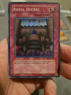 Yu-Gi-Oh! TCG Royal Decree DB2-EN106 Super Rare Unlimited Edition LP - Image 5