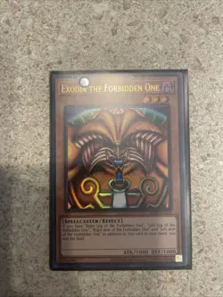 Yugioh Exodia the Forbidden One LOB-EN124 Near mint UR - Image 1