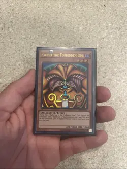 Yugioh Exodia the Forbidden One LOB-EN124 Near mint UR - Image 2