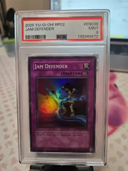2025 Yu-Gi-Oh! Retro Pack 2 Jam Defender EN036 PSA 9 - Image 1