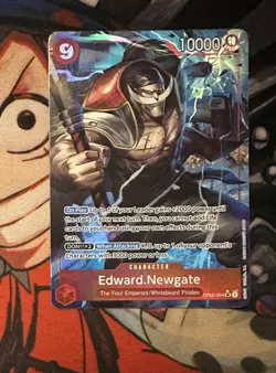 One Piece TCG - Edward.Newgate - Alternate Art - The Best - OP02-004 - English - Image 1