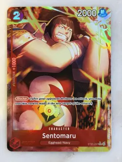 Sentomaru ST21-007 Alt Art Foil One Piece Starter Deck EX Gear 5 NM English B - Image 1