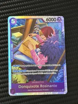 Bandai Donquixote Rosinante OP10-072 SR One Piece TCG Royal Blood NM English - Image 1