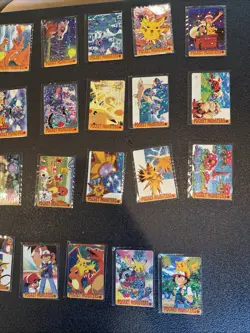 Pokemon Japanese Vintage Pocket Monsters Vending HOLO Shiny Prism 36 Card Set H - Image 4