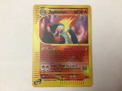Pokemon E-Card Typhlosion 065/165 Expedition Base Set Reverse Holo - Image 1
