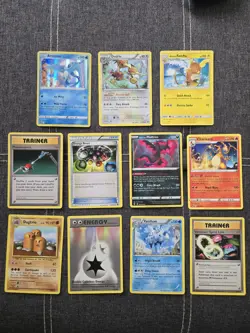 Pokemon 59 Card Lot Random 2007 - 2020 Holos, Japanese, Charizard Kyogre Etc - Image 2