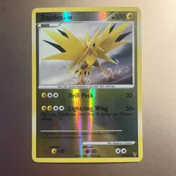 2009 Pokemon Zapdos 48/147 Reverse Holo Card LP - Image 1