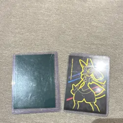 Pokemon TCG Card Lot Primal Kyogre, Arceus V, Lucario Sleeve price for both - Image 3