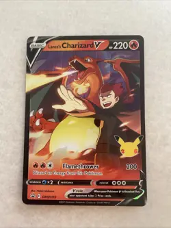 Lance's Charizard V SWSH133 SWSH: Sword & Shield Promo Cards Holo - Image 1