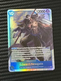 Edward.Newgate OP08-043 SR Two Legends One Piece Card NM English - Image 1
